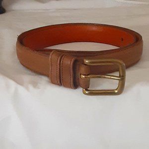 Coach British tan leather belt  30/75cm